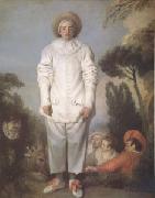 Pierrot also Known as Gilles (mk05) Jean-Antoine Watteau